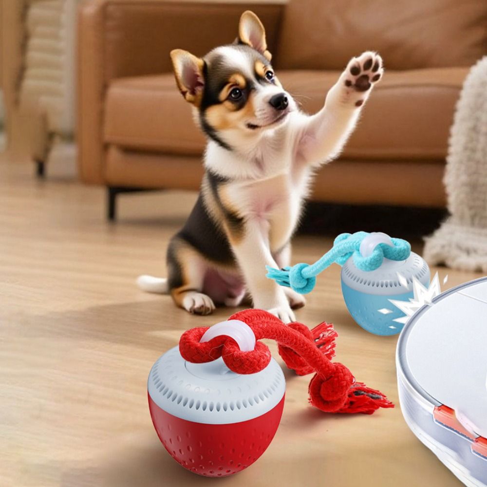 Automatic Moving Dog Ball - Ударопрочный умный мяч-игрушка для питомцев с