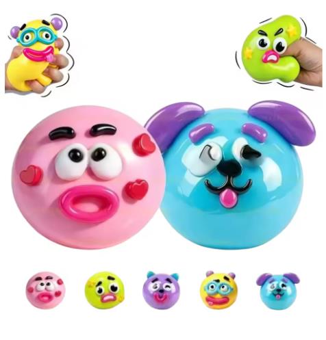 Interactive Squeaky Plush Dog Toy - Набор для творчества DIY: Мягкие игрушки-сквиши