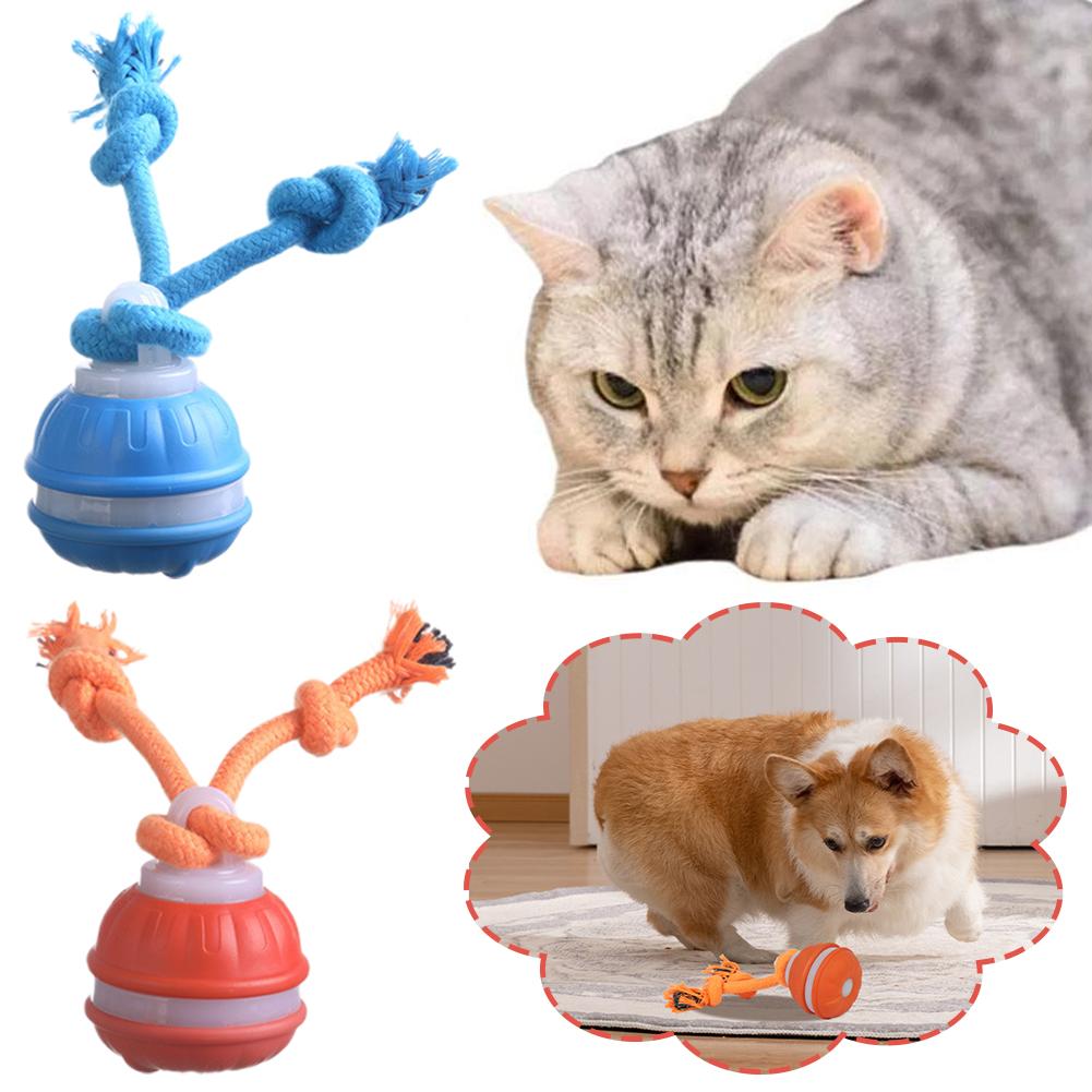 Automatic Moving Dog Ball - Умный перезаряжаемый мяч для собак, интерактивные