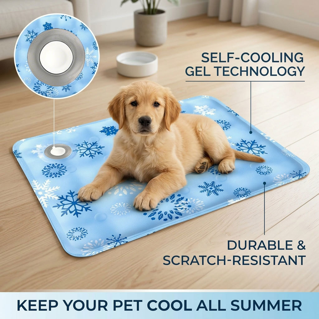 Pet Beds - Летний охлаждающий коврик для животных, ледяной
