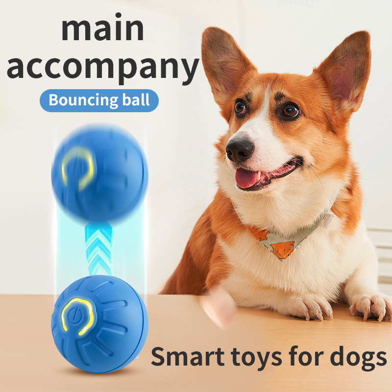 Automatic Moving Dog Ball - Автоматический движущийся игрушечный мяч для собак,