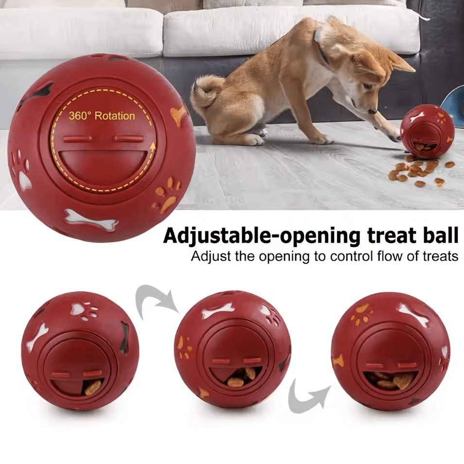 Rubber Treat Dispensing Dog Toy - Мяч-дозатор для лакомств для собак и