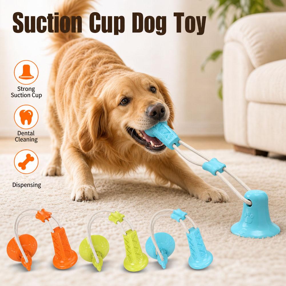 Интерактивная игрушка-присоска – обзор и цена Suction Cup Dog Tug Toy