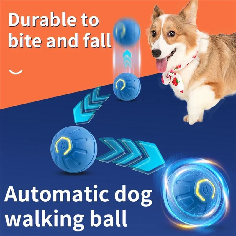 Умный интерактивный мяч для со – обзор и цена Automatic Moving Dog Ball