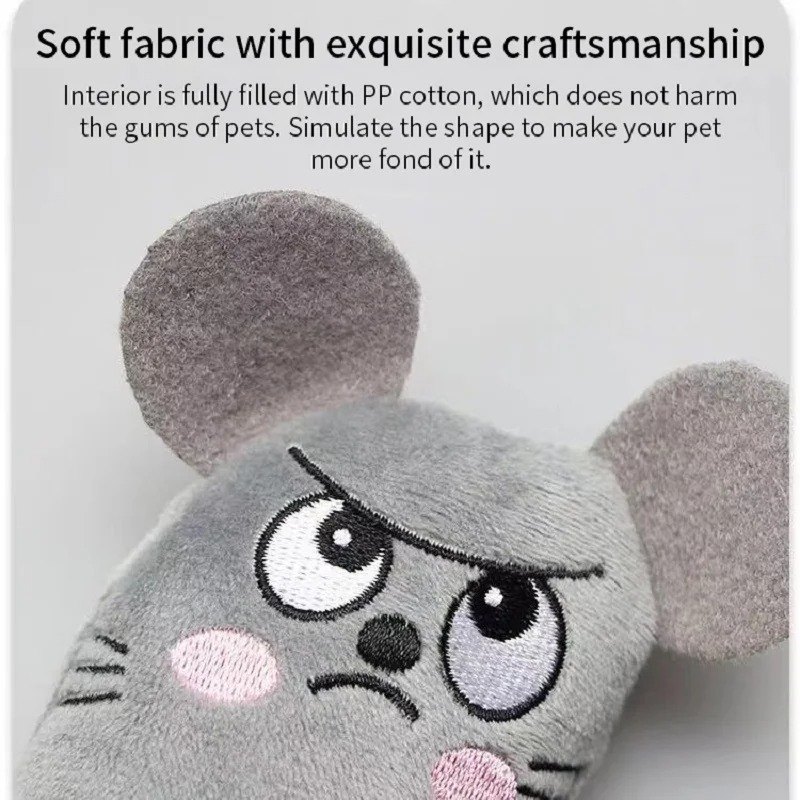 Милые игрушки для кошек, забав – обзор и цена Catnip Interactive Plush Mouse