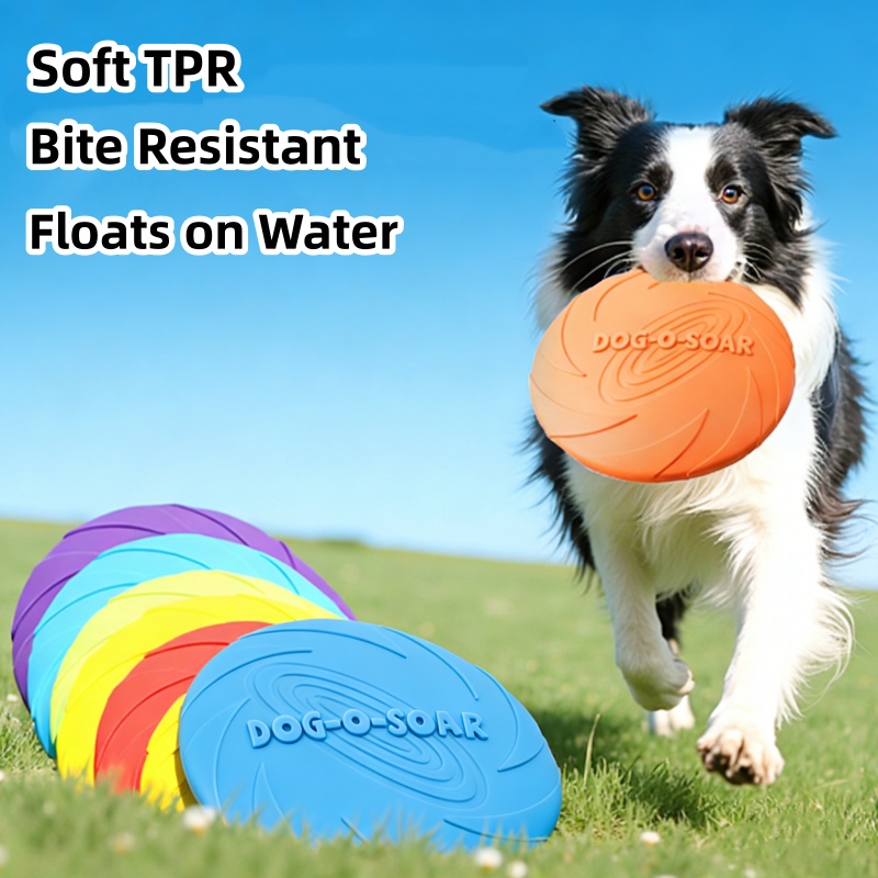 Устойчивые к укусам летающие д – обзор и цена Flying Disc Dog Training Toy