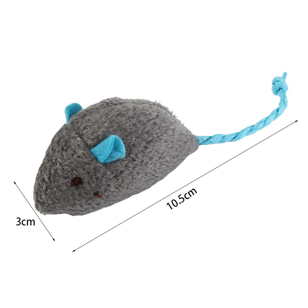 2 шт. забавные плюшевые мягкие – обзор и цена Catnip Interactive Plush Mouse