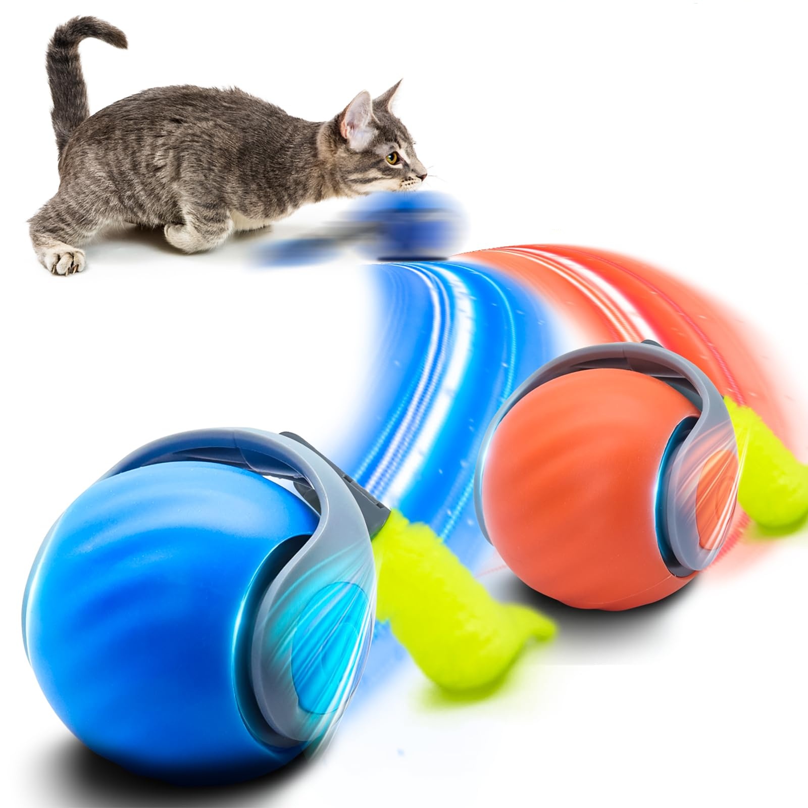 Интерактивный мяч для кошек, и – обзор и цена Automatic Moving Dog Ball