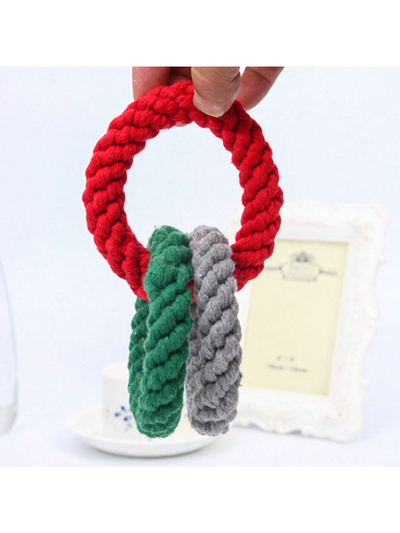 1 шт. Большие прочные игрушки  – обзор и цена Dog Rope Toy Aggressive Chewers