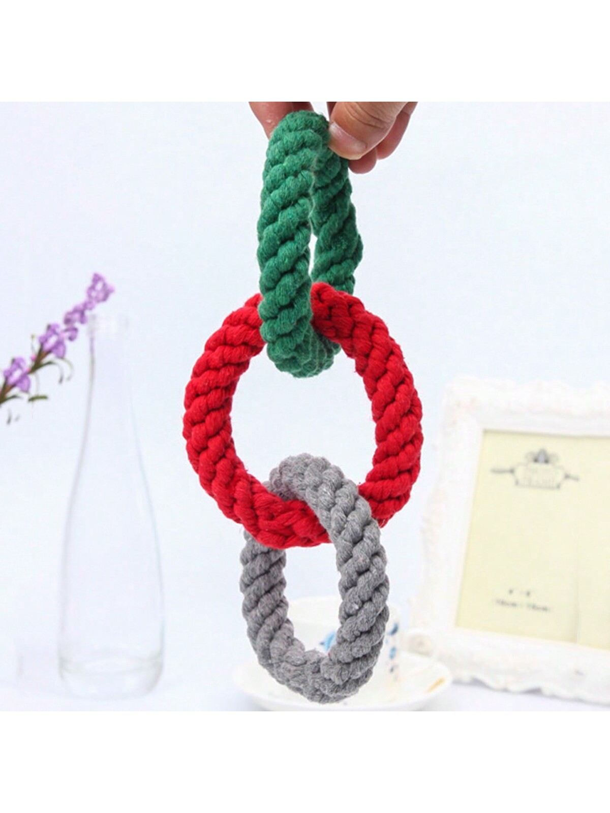 1 шт. Большие прочные игрушки  – обзор и цена Dog Rope Toy Aggressive Chewers