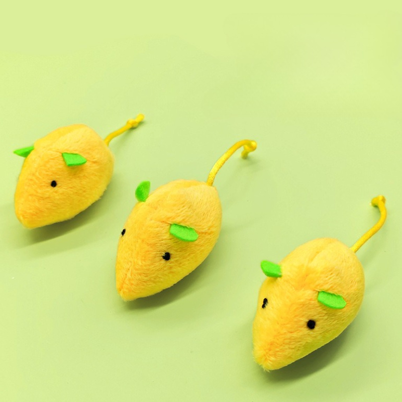 5 шт., плюшевая игрушка для же – обзор и цена Catnip Interactive Plush Mouse