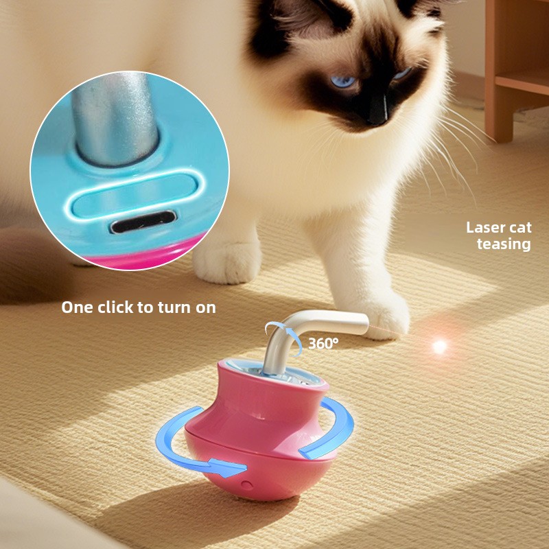 Автоматические игрушки для кош – обзор и цена Laser Pointer Cat Toy Automatic