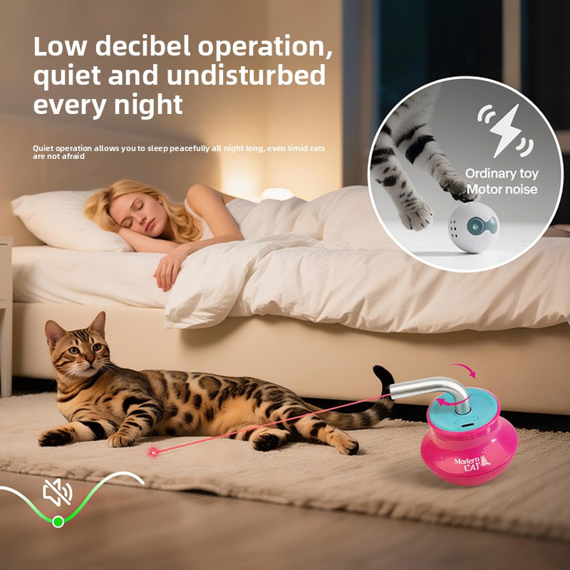 Автоматические игрушки для кош – обзор и цена Laser Pointer Cat Toy Automatic