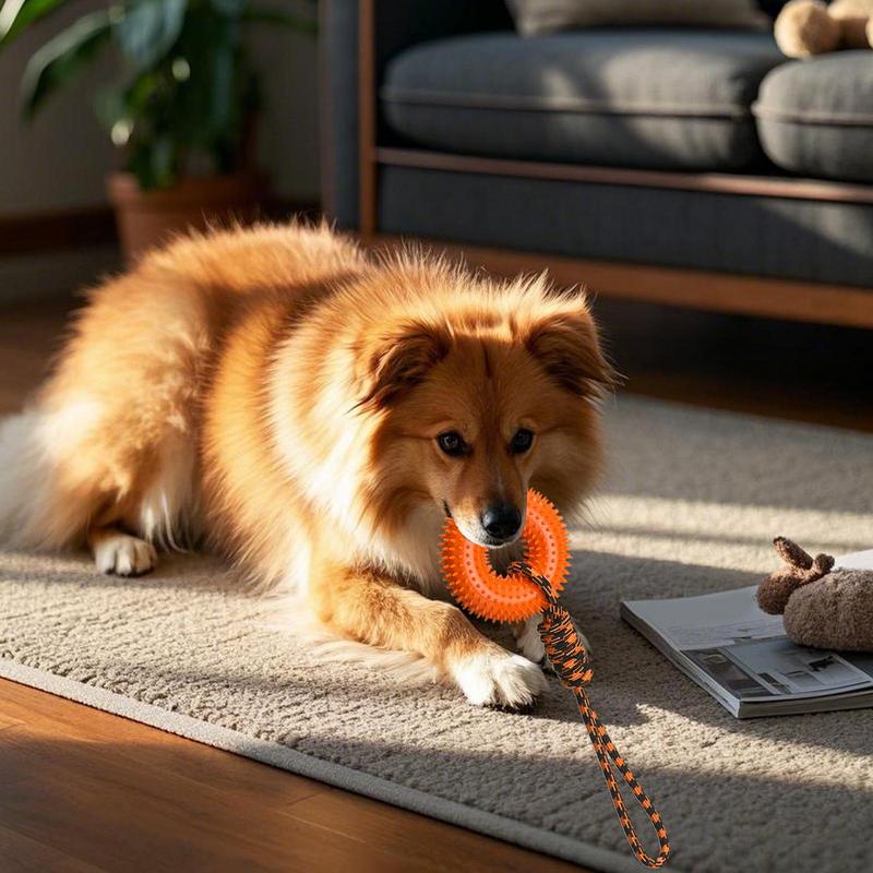 Писклявые игрушки для собак Ко – обзор и цена Dog Rope Toy Aggressive Chewers