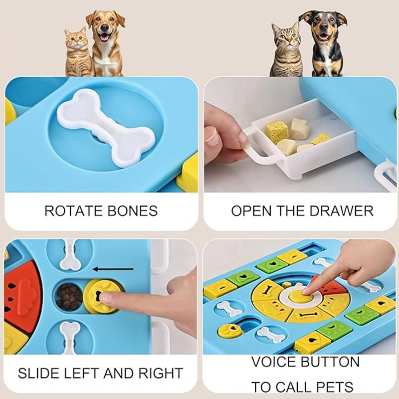 Интерактивная игрушка-головоло – обзор и цена Dog Puzzle Feeder Toy