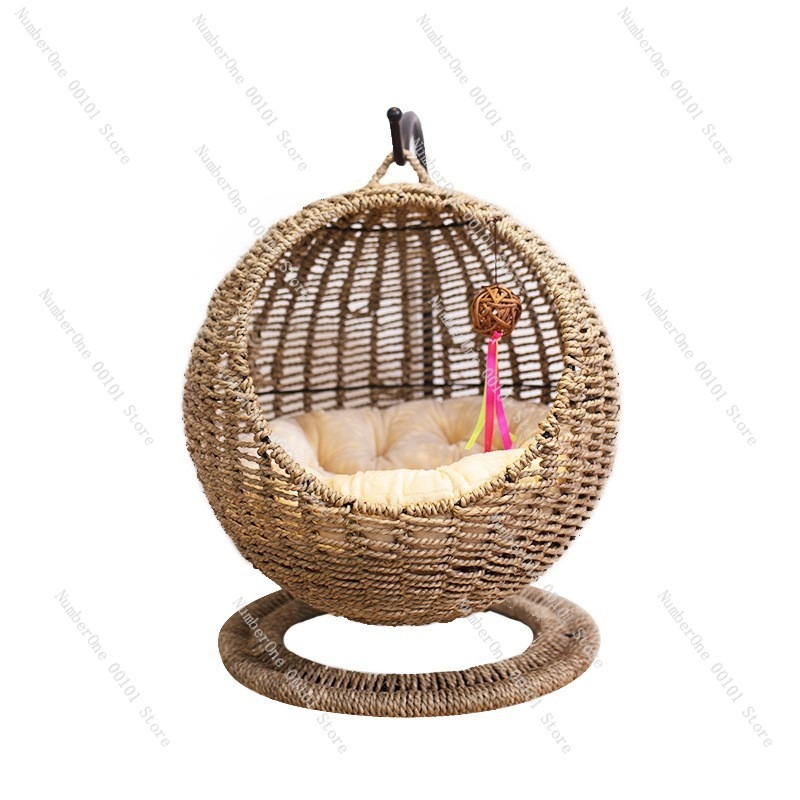 Круглая подвесная лежанка-гама – обзор и цена Pet Beds