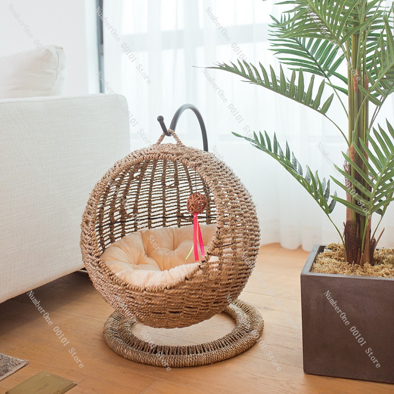 Круглая подвесная лежанка-гама – обзор и цена Pet Beds