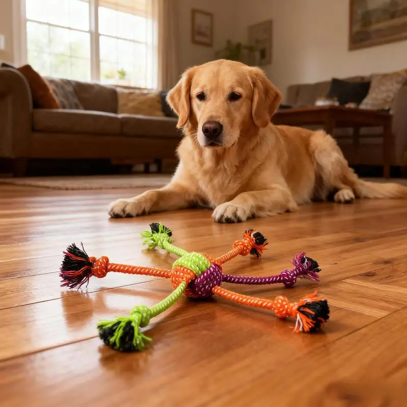 Прочная игрушка для собак: мяч – обзор и цена Dog Rope Toy Aggressive Chewers