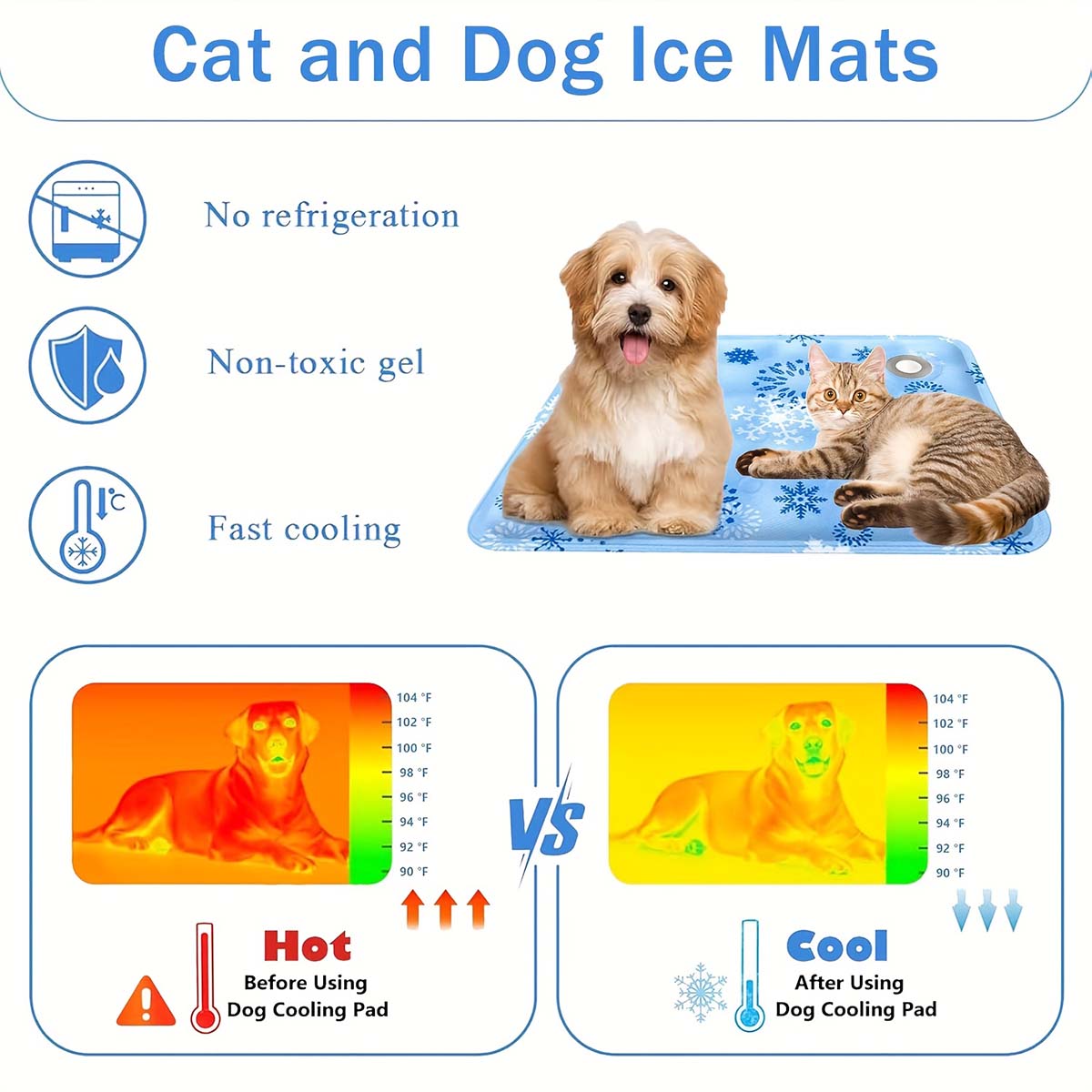 Летний охлаждающий коврик для  – обзор и цена Pet Beds