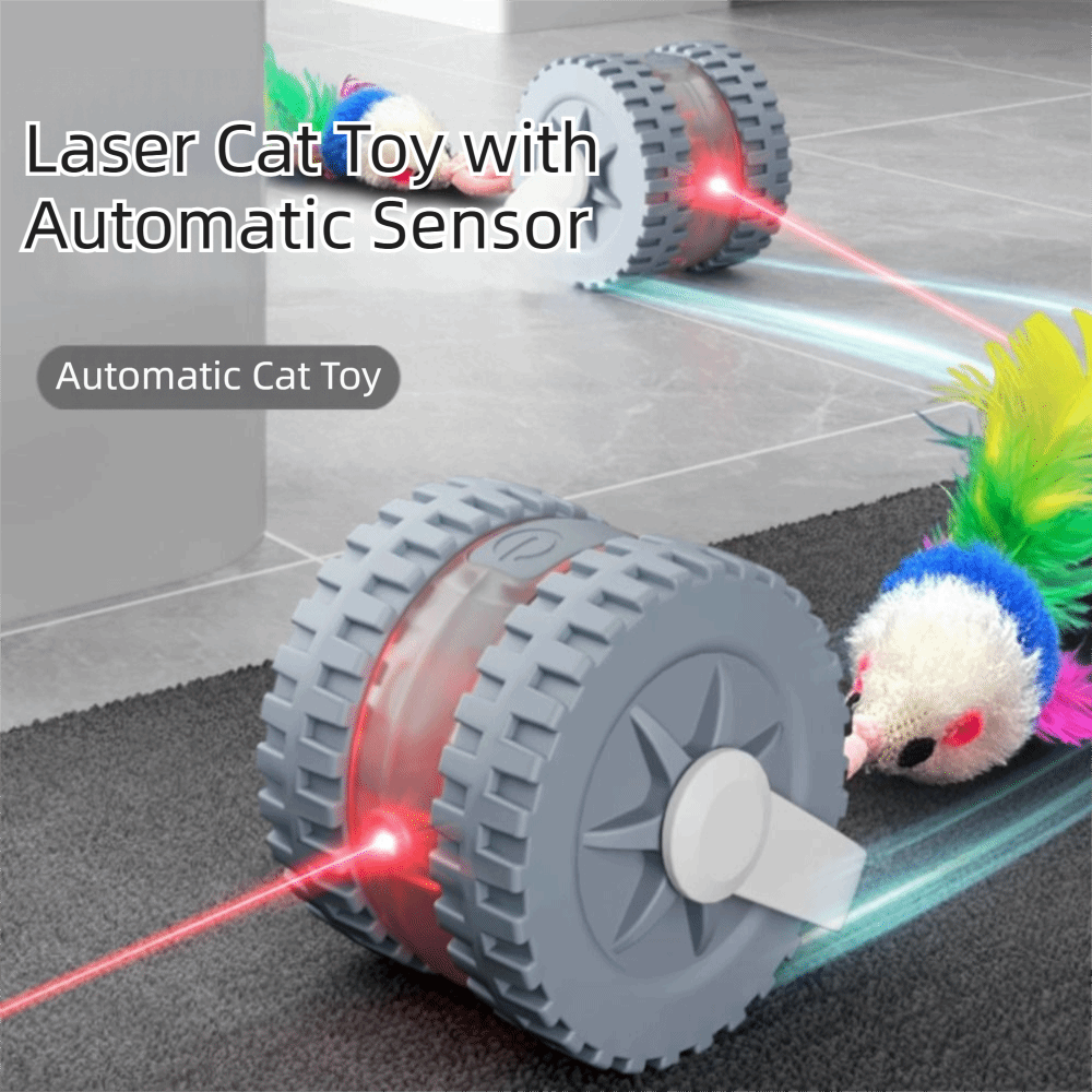 Игрушка для кошек с инфракрасн – обзор и цена Laser Pointer Cat Toy Automatic