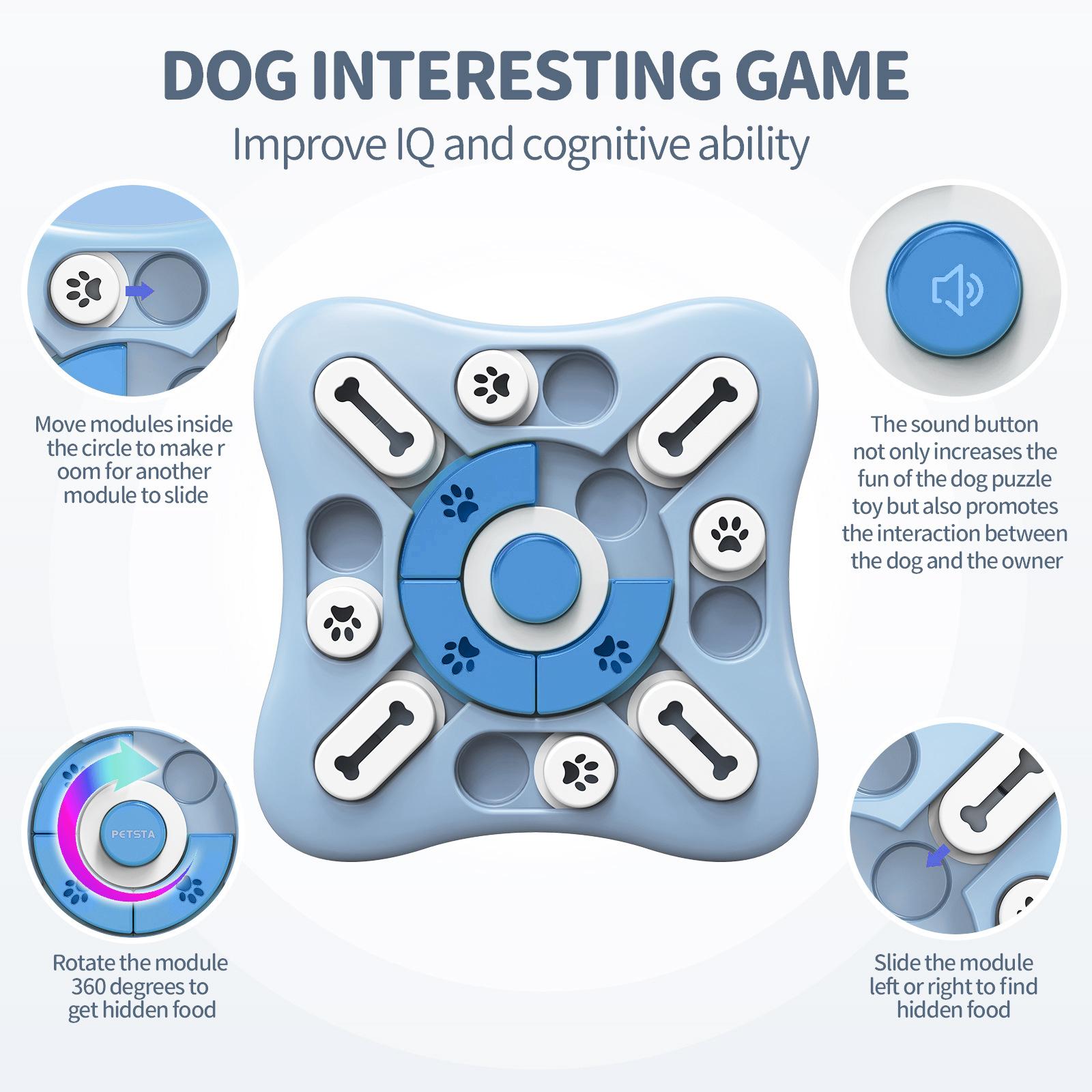 Игрушки для собак, медленная к – обзор и цена Dog Puzzle Feeder Toy